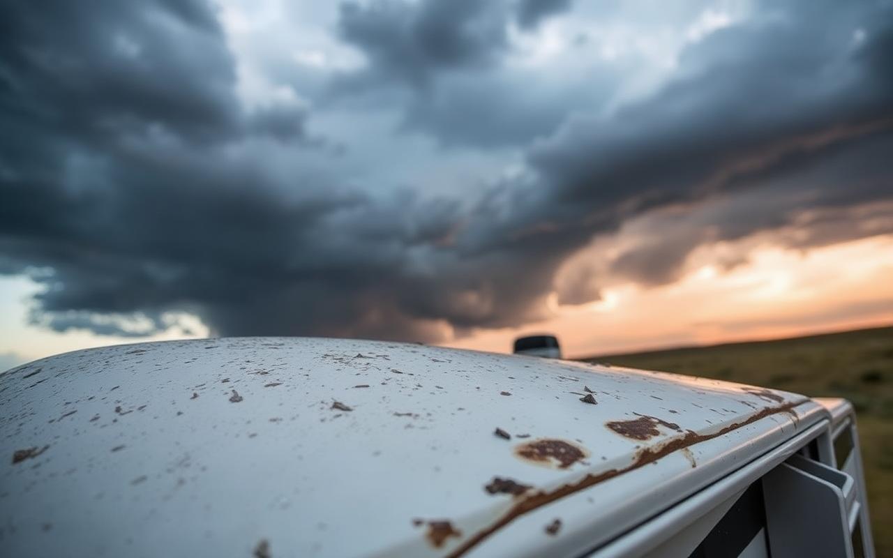 Hail Damage on Your RV? Here's What To Do First.